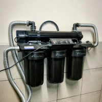 Filtr wody z lampą UV na cały dom